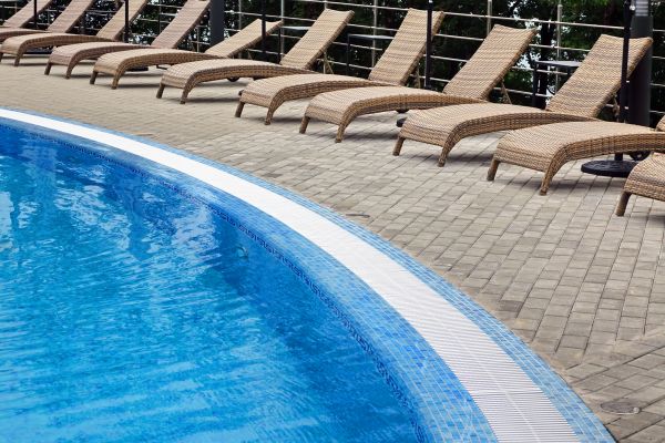 Cost of Poolside Hardscaping in Zionsville
