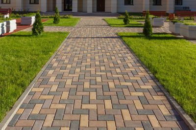 Brick Pavers Installation detail