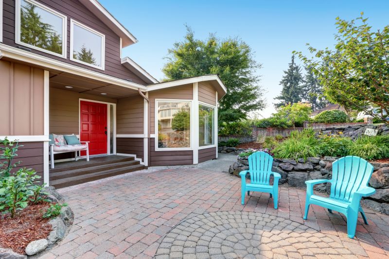 Patio Brick Installation detail