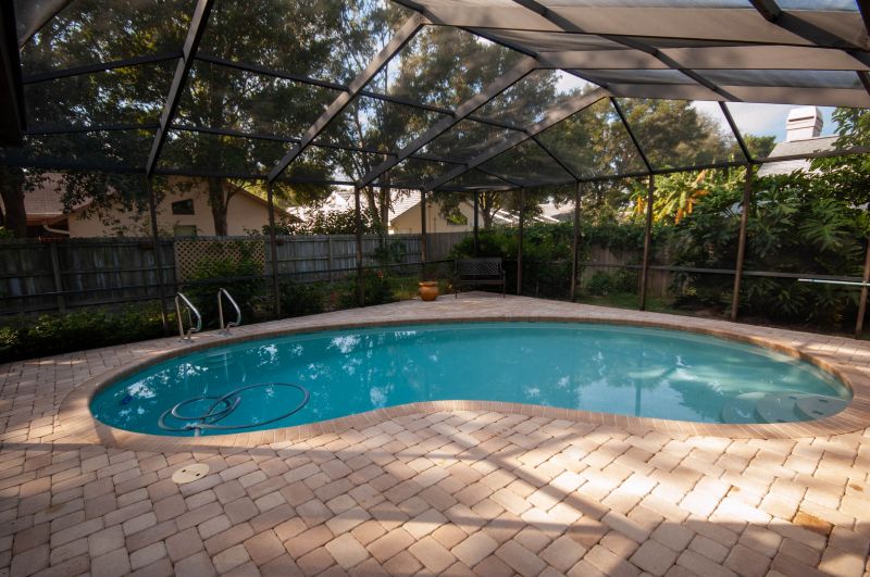 Outdoor Pool Paving