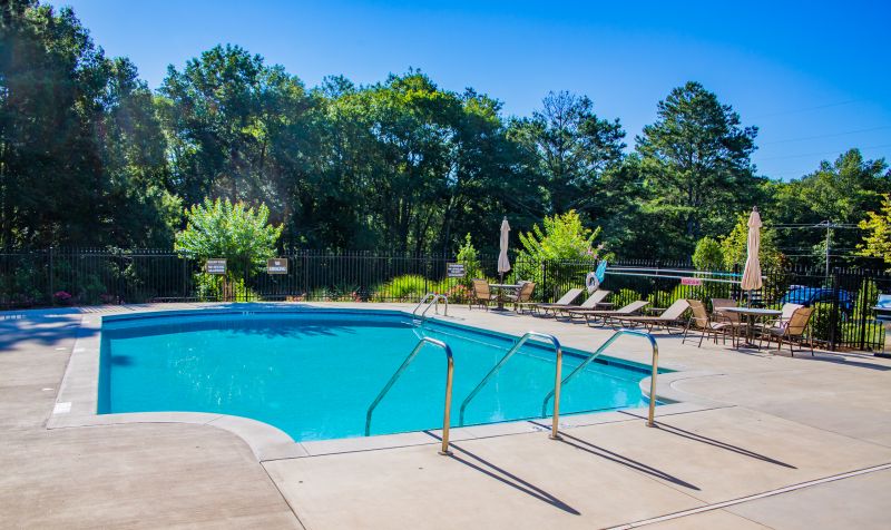 Outdoor Pool Paving