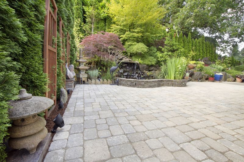 Paver Hardscape Installation