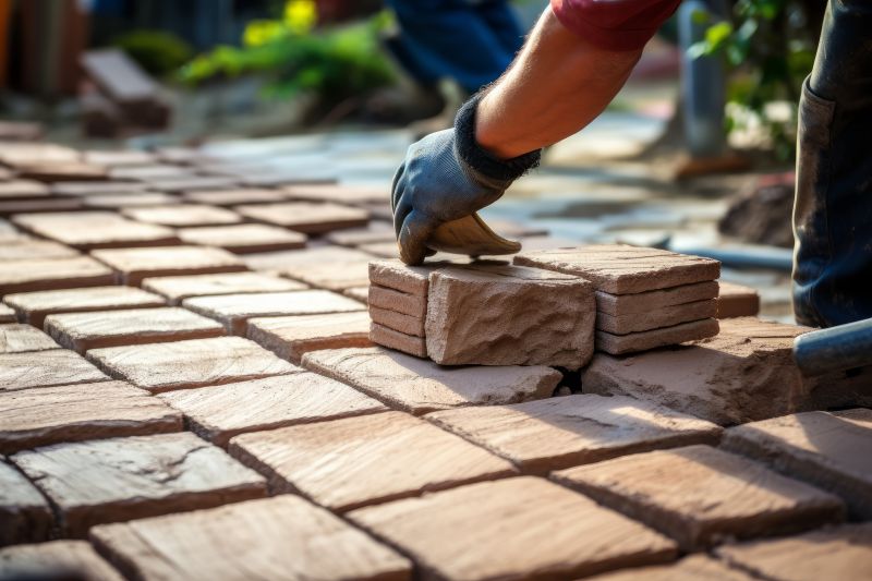 Colorful Pavers for Driveways