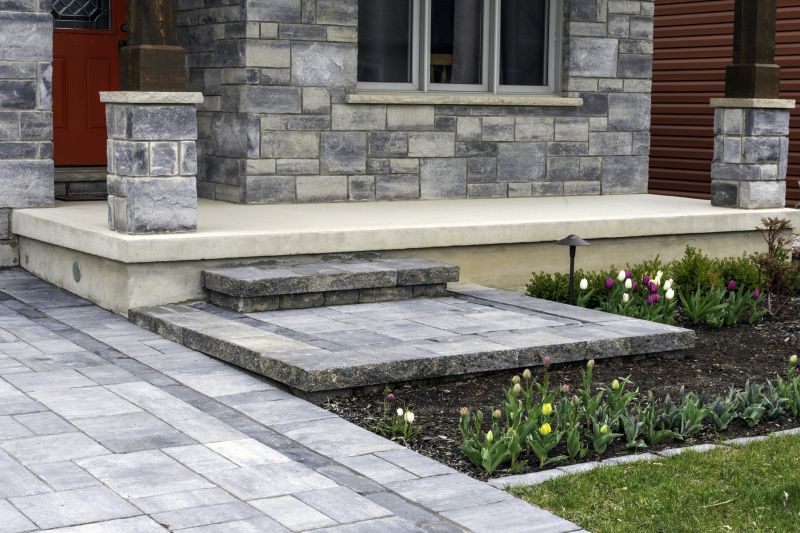 Porch Pavers Installation