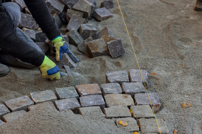 Sandstone Pavers Installation