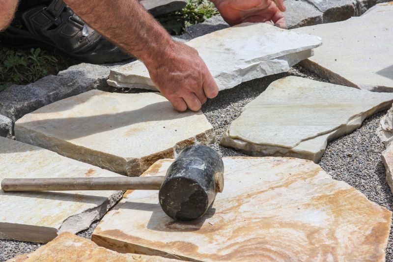 Sandstone Pavers Installation