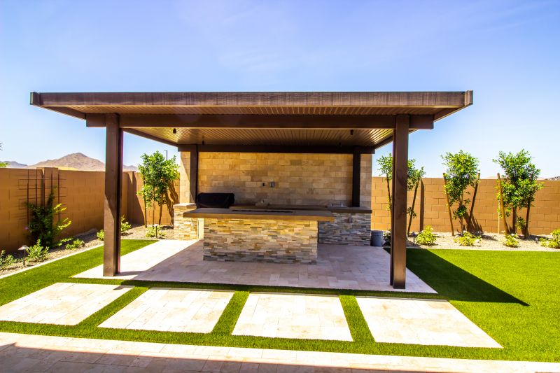 Stone Deck Installation