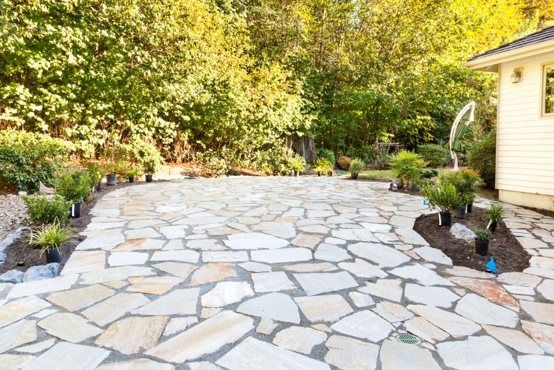Stone Terrace Installation