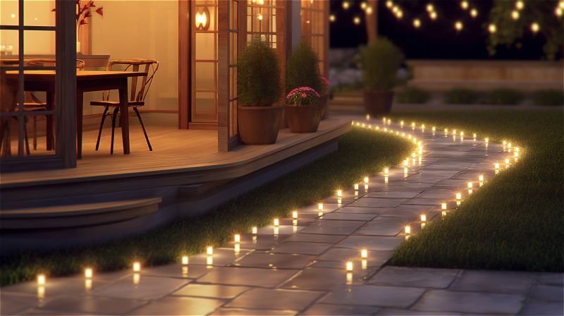 Stone Walkway Installation
